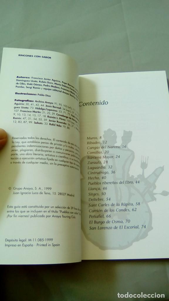 Libros: RINCONES CON SABOR - Foto 4
