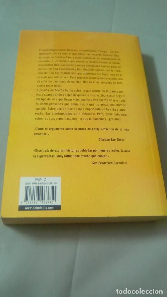 Libros: A PRUEBA DE BOMBA.- EMILY GIFFIN - Foto 2