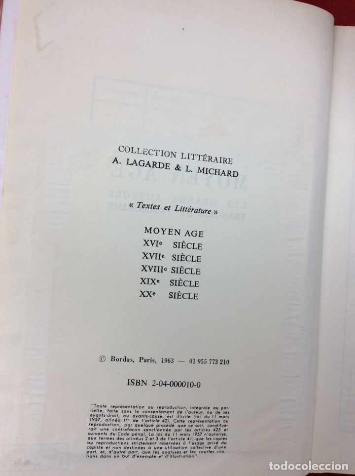 Libros: Moyen Age - 1963 - Foto 2