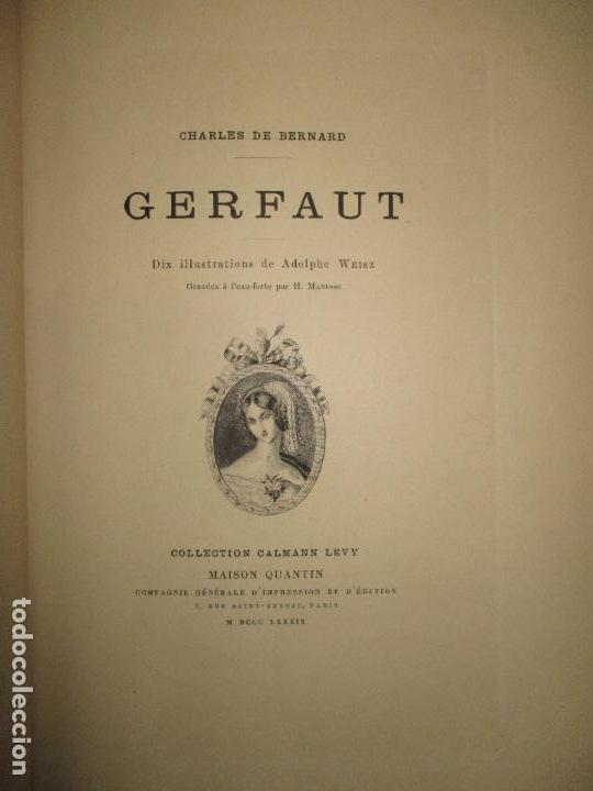 Libros: GERFAUT. - BERNARD, Charles. - Foto 4