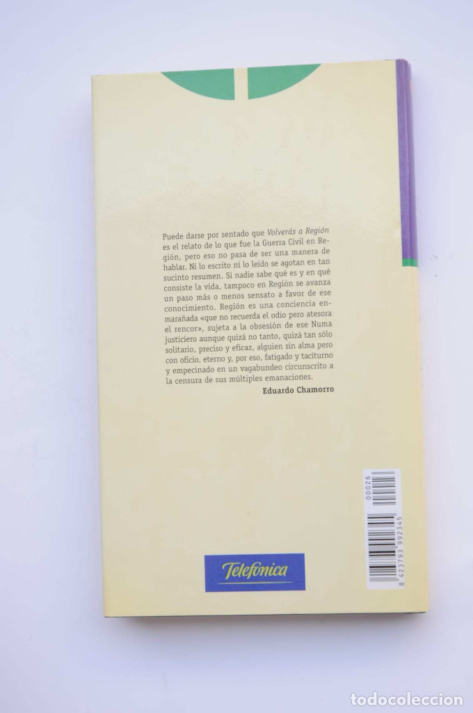 Libros: Volver&aacute;s a Regi&oacute;n - BENET, Juan - Foto 4