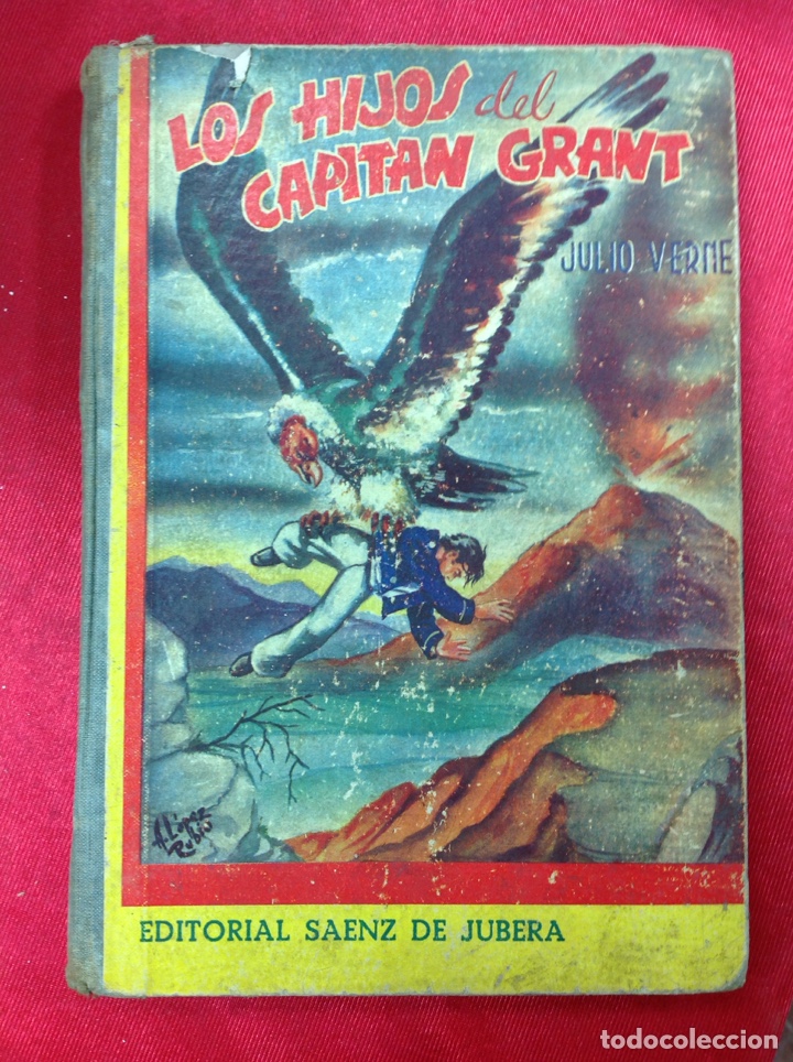 Libros: Los hijos del capit&aacute;n Grant obra escrita en franc&eacute;s - Foto 1