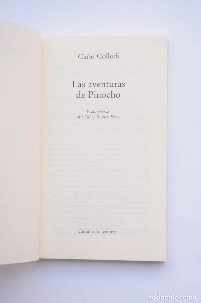 Libros: Las aventuras de Pinocho - COLLODI, Carlo - Foto 2