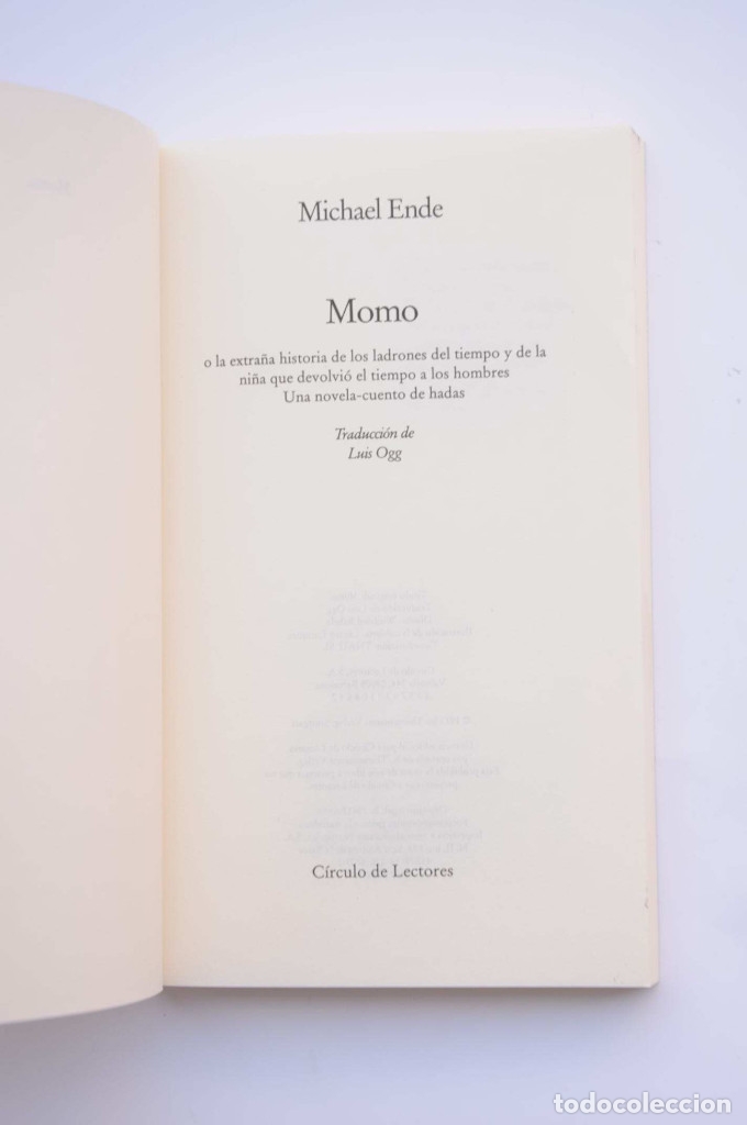 Libros: Momo - ENDE, Michael - Foto 2