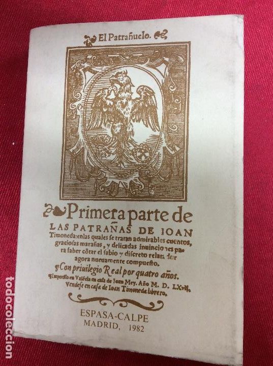 B&uuml;cher: El patra&ntilde;uelo primera parte de las patra&ntilde;as de ioan espasa calpe 1982