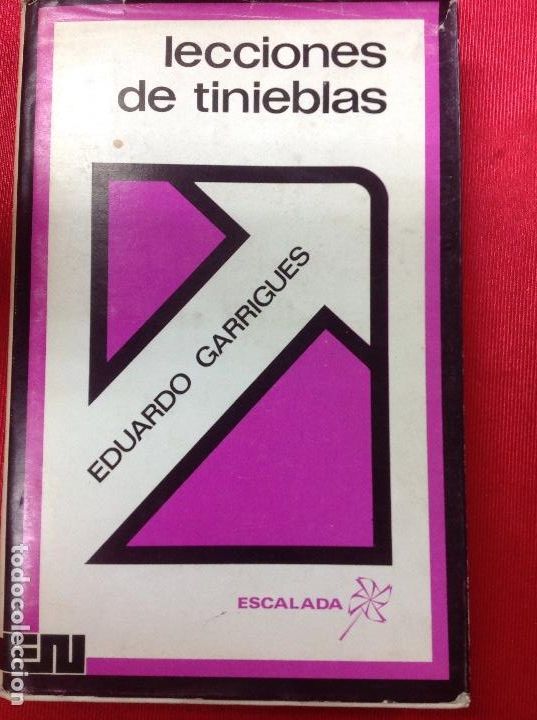 Libros: Lecciones de tinieblas eduardo garrigues escalada - Foto 1