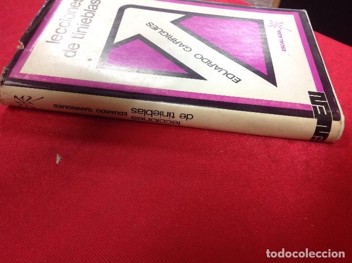 Libros: Lecciones de tinieblas eduardo garrigues escalada - Foto 3