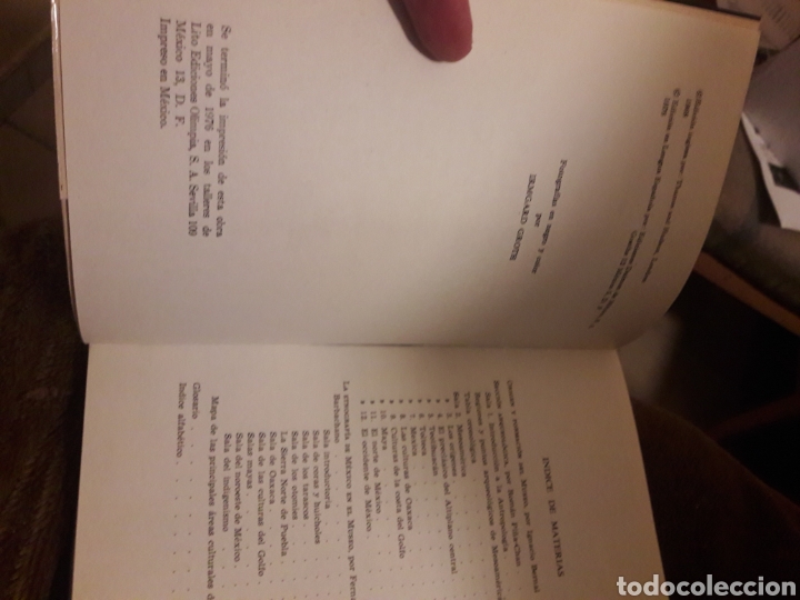 Libros: Museo Nacional de antropolog&iacute;a de M&eacute;xico. Ed Daimon 1976 - Foto 3