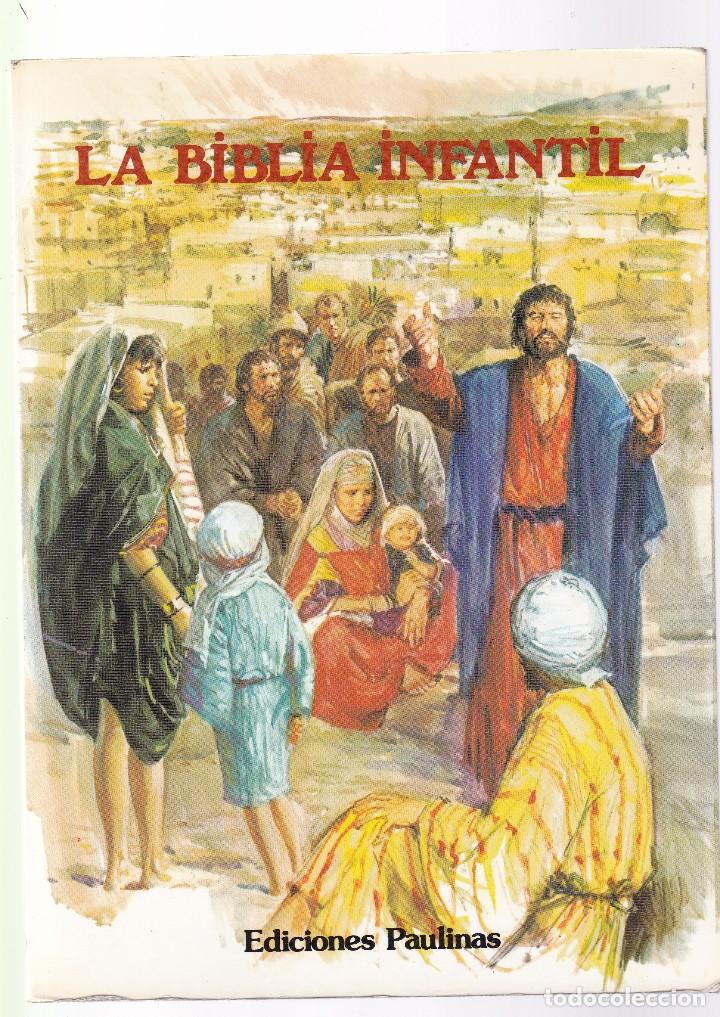 Libros: LA BIBLIA INFANTIL - EDICIONES PAULINAS 1988 - Foto 1
