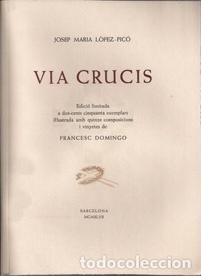 Libros: Via Crucis - LOPEZ PICO, J.M. - Foto 1
