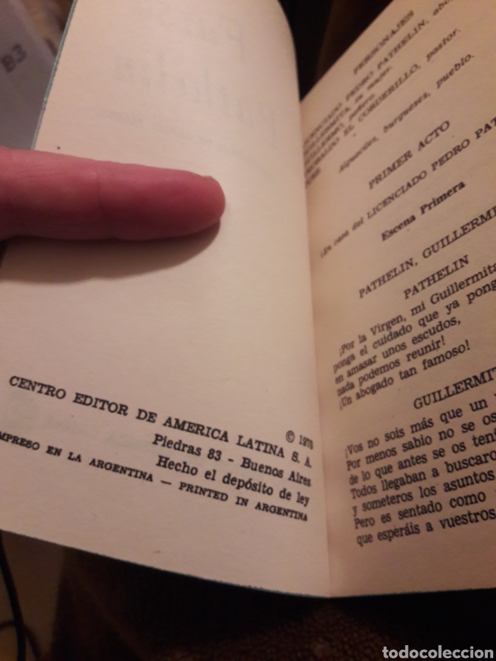 Libros: Farsa de Pathelin. Tradici&oacute;n de Rafael Alberti. A&ntilde;o 1970 - Foto 4