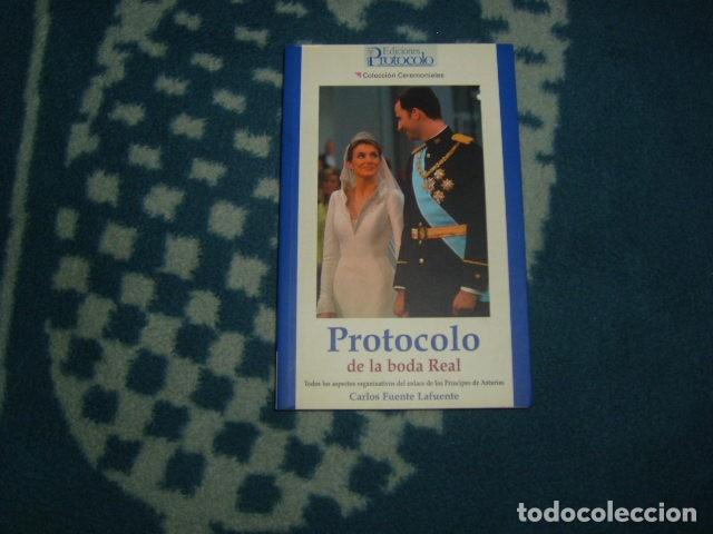 Libros: PROTOCOLO DE LA BODA REAL . CARLOS FUENTE LAFUENTE - Foto 1