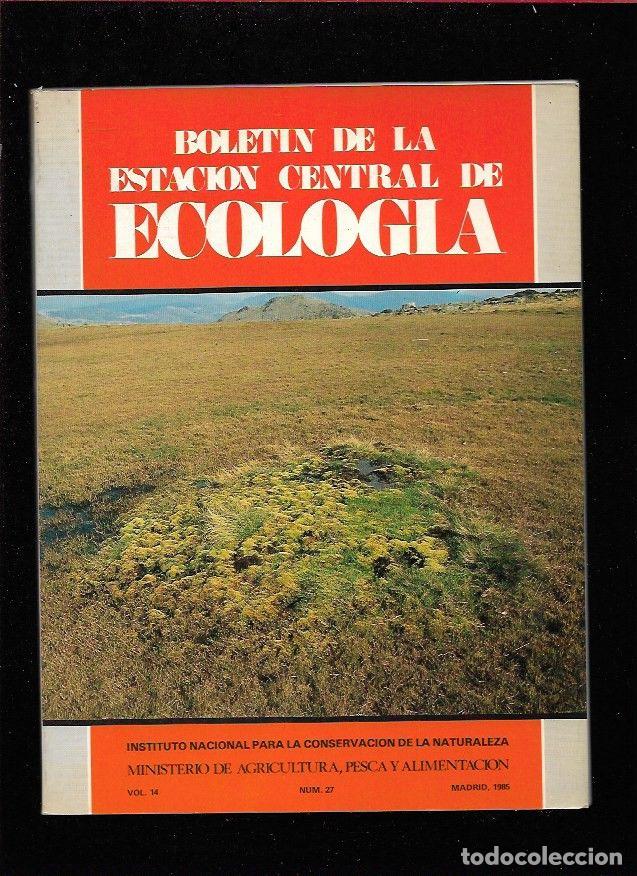 Libros: BOLETIN DE LA ESTACION CENTRAL DE ECOLOGIA. NUM. 27 - VARIOS - Foto 1