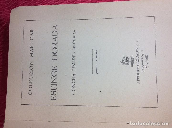 Libros: Esfinge Dorada 1944 - Foto 3