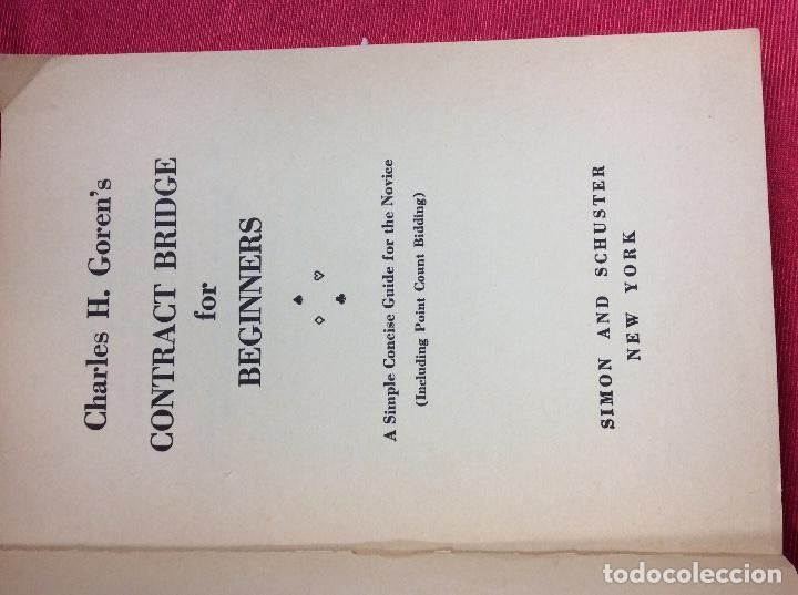Libros: Charles H. Goren&rsquo;s Contract Bridge for Beginners - Foto 2