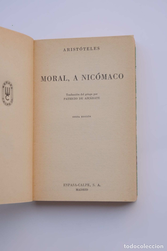 Libros: Moral, a Nic&oacute;maco - ARIST&Oacute;TELES - Foto 3