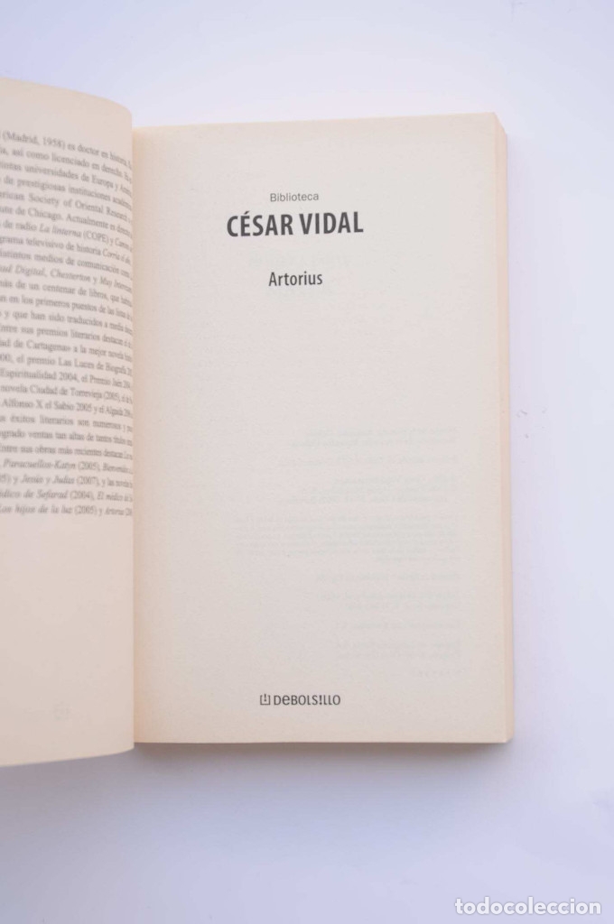 Libros: Artorius - VIDAL, C&eacute;sar - Foto 2