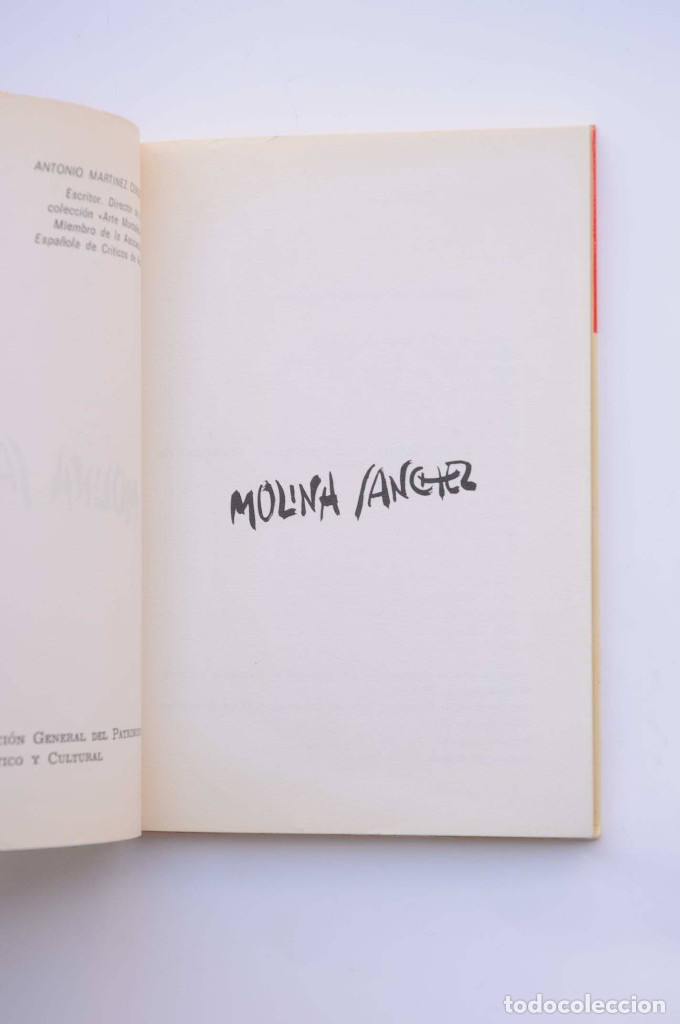Libros: Molina Sanchez - MART&Iacute;NEZ CEREZO, Antonio - Foto 3