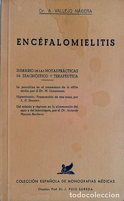 Libros: Enc&eacute;falomielitis - Dr. A. Vallejo N&aacute;gera - Foto 1