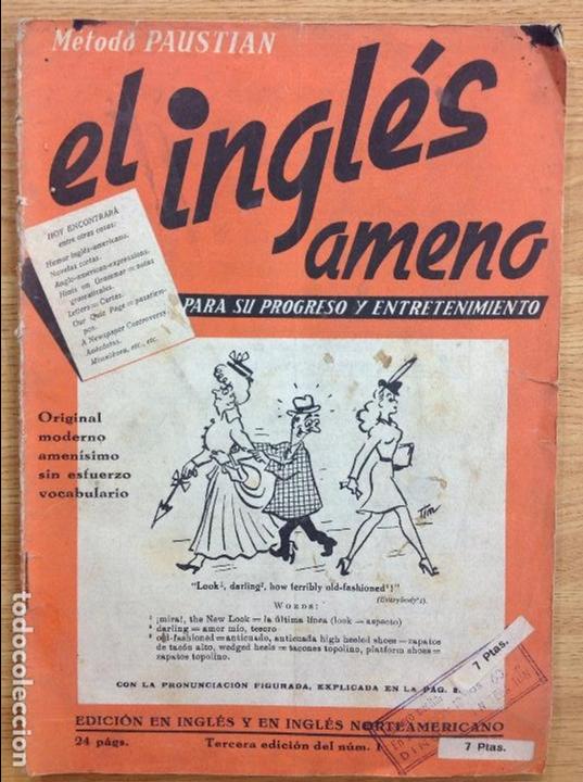 Libros: EL INGLES AMENO - M&Eacute;TODO PAUSTIAN - Foto 1