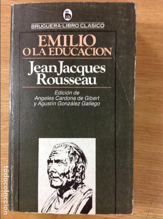 Libros: EMILIO OLA EDUCACI&Oacute;N - JEAN JACQUES ROUSSEAU - Foto 1