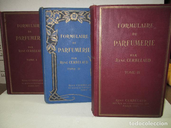 Libros: FORMULAIRE DE PARFUMERIE. - CERBELAUD, Ren&eacute;. - Foto 1