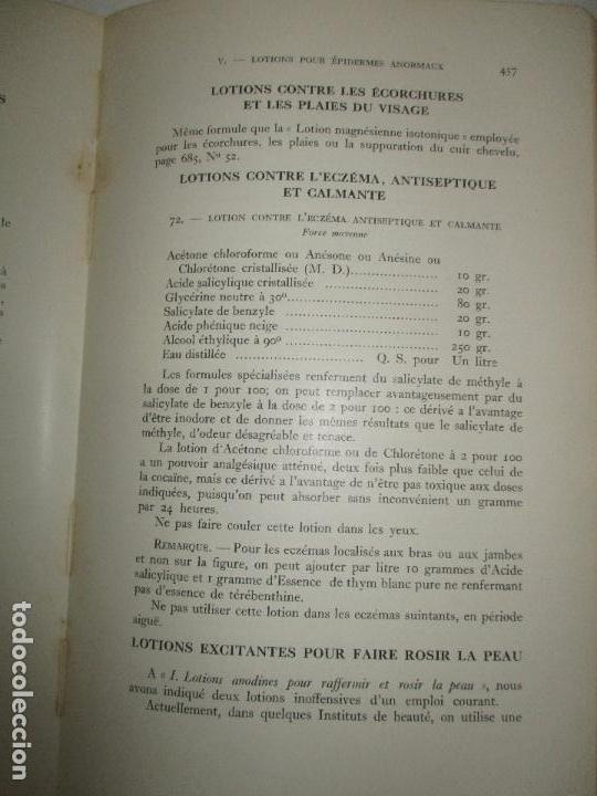 Libros: FORMULAIRE DE PARFUMERIE. - CERBELAUD, Ren&eacute;. - Foto 9
