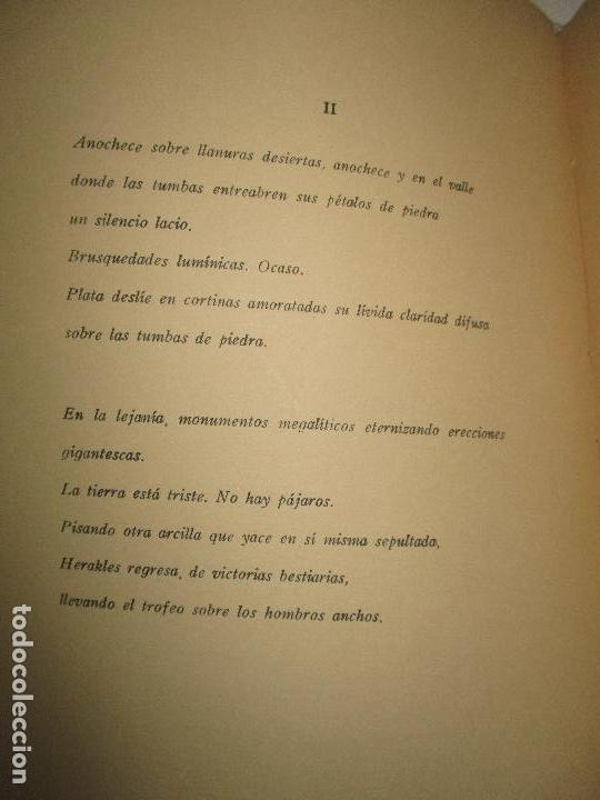 Libros: LA MUERTE DE GERION. - CIRLOT, Juan-Eduardo. - Foto 5