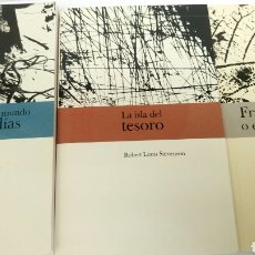 Libros: JOYAS DE LA LITERATURA, 7 LIBROS, LA ISLA DEL TESORO, FRANKENSTEIN, ETC.. Lote 122090731