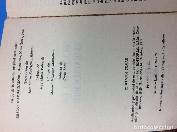 Libros: Secuestro de embajadores 1970 ramon comas ediciones de bolsillo - Foto 3