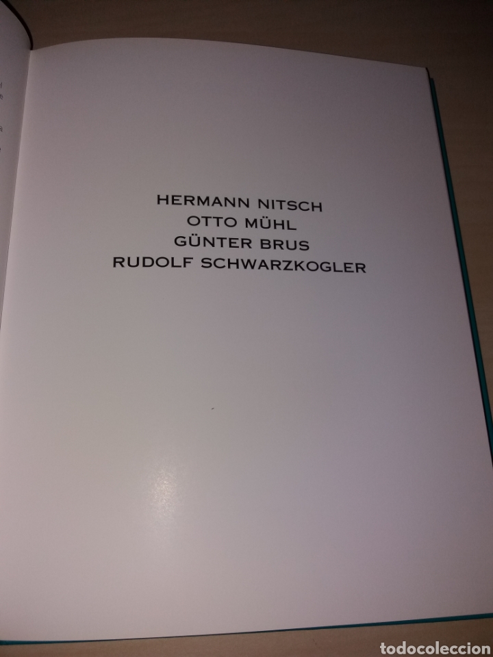 Libros: HERMANN NITSCH - OTTO MÜHL - GÜNTER BRUS - RUDOLF SCHWARZKOFLER - Foto 2 - 122208379