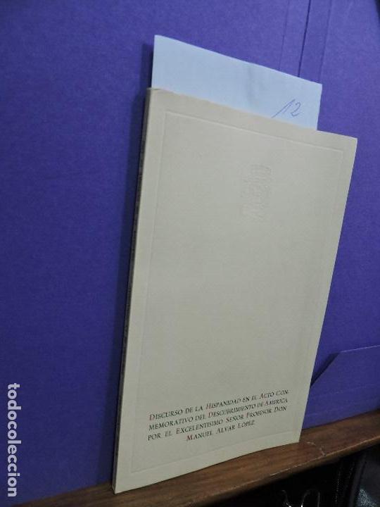 Livros em segunda m&atilde;o: Discurso de la Hispanidad en el Acto Conmemorativo del Descubrimiento de Am&eacute;rica por el Excelent&iacute;sim