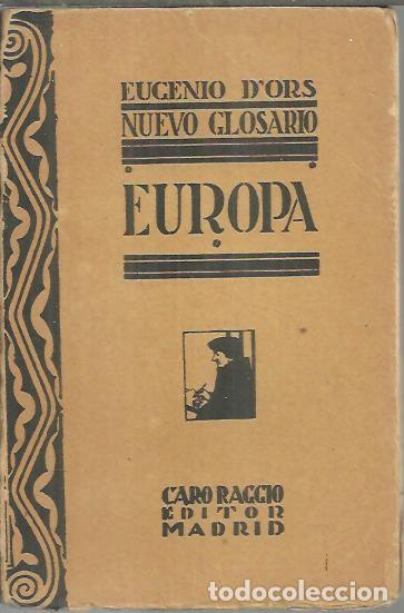 Libros: EUROPA. - DORS, Eugenio. - Foto 1