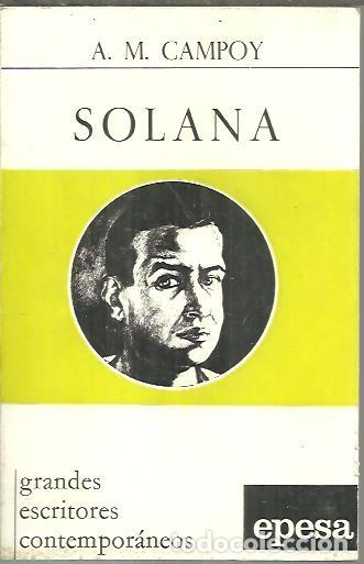 Libros: SOLANA. - CAMPOY, A.M. - Foto 1
