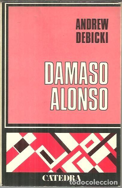 Libros: DAMASO ALONSO. - DEBICKI, Andrew P. - Foto 1