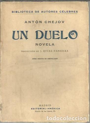 Libros: UN DUELO. - CHEJOV, Anton. - Foto 1