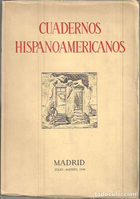 Libros: CUADERNOS HISPANOAMERICANOS. JUL - AGO. N.4. - REVISTA. - Foto 1