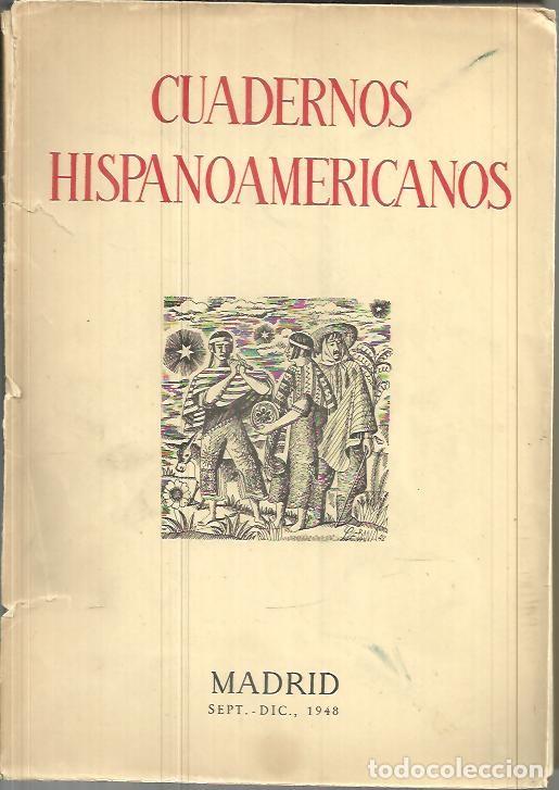 Libros: CUADERNOS HISPANOAMERICANOS. SEPT - DIC. NUM. 5 Y 6. - REVISTA. - Foto 1
