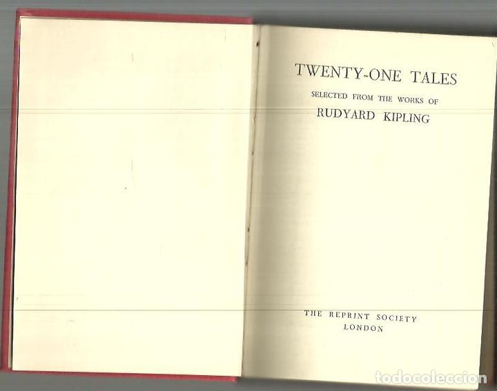 Libros: TWENTY - ONE TALES. - KIPLING, Rudyard. - Foto 1