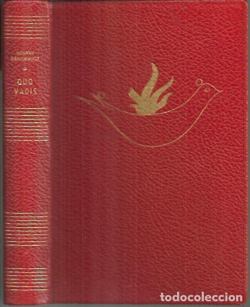 Libros: QUO VADIS. - SIENKIEWICZ, Henryk. - Foto 1