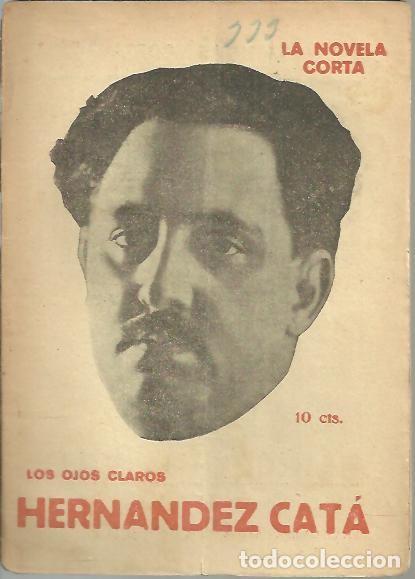 Libros: LOS OJOS CLAROS. - HERNANDEZ CATA, Alfonso. - Foto 1