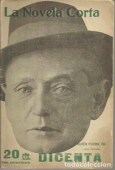 Libros: QUIEN FUERA TU. - DICENTA, Joaqu&iacute;n. - Foto 1