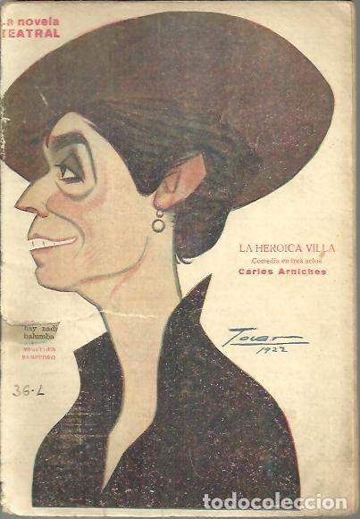 Libros: LA HEROICA VILLA. - ARNICHES, Carlos. - Foto 1
