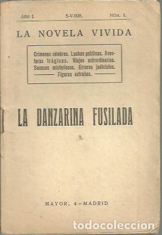 Libros: LA DANZARINA FUSILADA. - ANONIMO. - Foto 1
