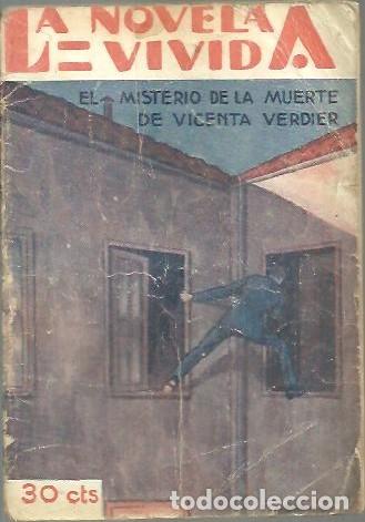 Libros: EL MISTERIO DE LA MUERTE DE VICENTE VERDIER. - ANONIMO. - Foto 1
