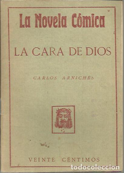 Libros: LA CARA DE DIOS. - ARNICHES, Carlos. - Foto 1