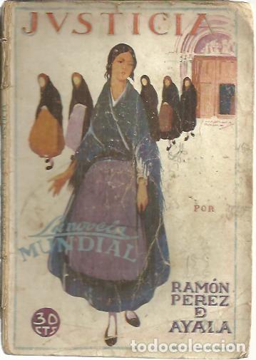 Libros: JUSTICIA. - PEREZ DE AYALA, Ram&oacute;n. - Foto 1