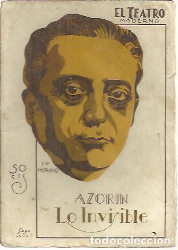 Libros: LO INVISIBLE. - AZORIN. - Foto 1