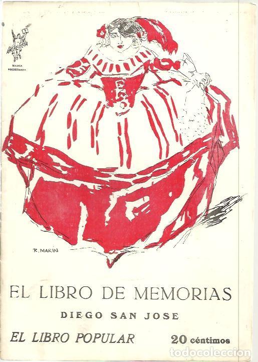 Libros: EL LIBRO DE MEMORIAS. - SAN JOSE, Diego. - Foto 1