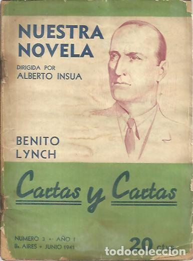 Libros: CARTAS Y CARTAS. - LYNCH, Benito. - Foto 1